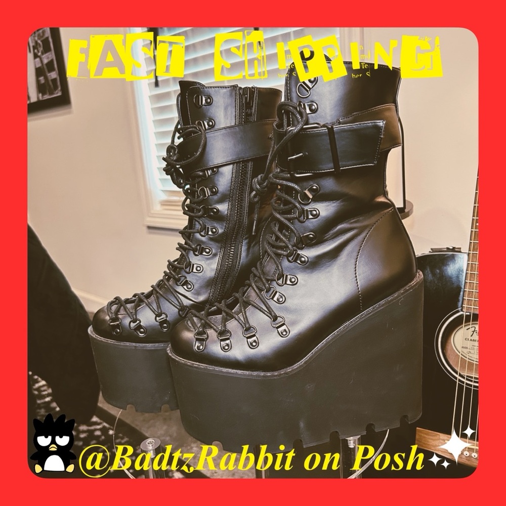 Dolls Kill Platform Boots | SIZE 9